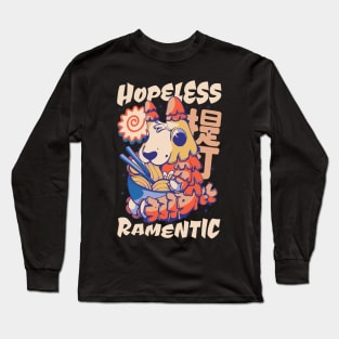 Hopeless Ramentic Anime Llama Ramen Long Sleeve T-Shirt